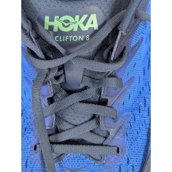 Hoka Clifton 8 Running Shoes Blue Men's Size 10.5D - Picture 5 of 16